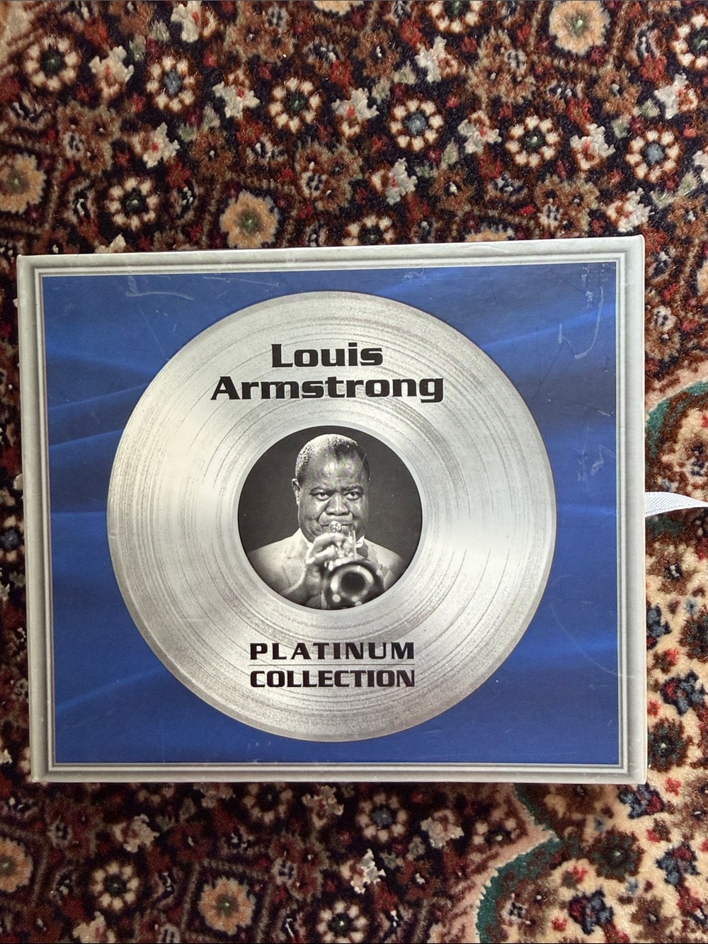 Louis Armstrong Platinum Collection CD with book of lyrics